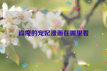 阎魔的宠妃漫画在哪里看
